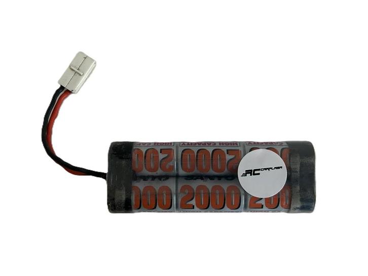 Sanyo 2000mah accu met oude Tamiya aansluiting 1/10, Hobby en Vrije tijd, Modelbouw | Radiografisch | Auto's, Gebruikt, Onderdeel