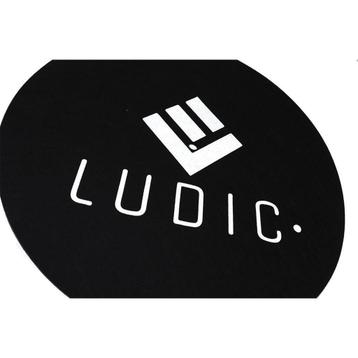 Ludic Anti-static Logo Felt slipmat Black NOstatic beschikbaar voor biedingen