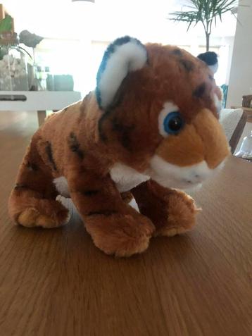 Tijger knuffeltje bruin als NIEUW beschikbaar voor biedingen