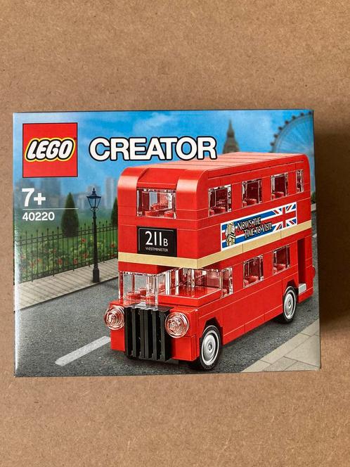 Te koop: Lego set 40220 Mini London Bus, Kinderen en Baby's, Speelgoed | Duplo en Lego, Zo goed als nieuw, Lego, Complete set