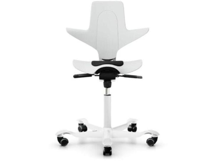 HAG Capisco Puls 8010 - Zadelstoel – Zo goed als nieuw, Huis en Inrichting, Fauteuils, Zo goed als nieuw, Kunststof, Metaal, Stof