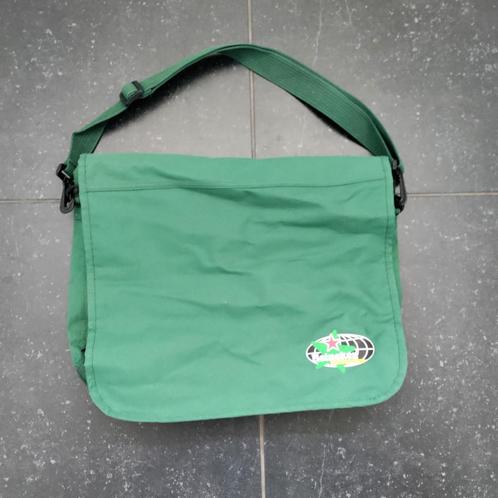 Laptoptas,Groen,Heineken,Schoudertas,Travel,Rits, Verzamelen, Biermerken, Nieuw, Overige typen, Heineken, Ophalen of Verzenden