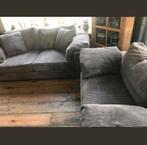 Ribstof 2 zits bank met loveseat, Zo goed als nieuw, Ophalen