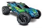 Rustler 4X4 1/10-scale 4WD Stadium Truck met TSM Groen, Hobby en Vrije tijd, Modelbouw | Radiografisch | Auto's, Elektro, Auto offroad