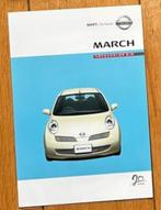 Brochure Nissan March, Nissan, Ophalen of Verzenden, Zo goed als nieuw