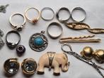 Diverse sieraden, Verzenden, Gebruikt, Zilver, Dame