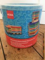 Hema Kapla blokkenset 200 stuks met bouwboek, Kinderen en Baby's, Speelgoed | Bouwstenen, Ophalen of Verzenden, Zo goed als nieuw