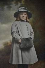 NEDERLAND LITHO 1918 MEISJE LANG HAAR PRINSES jULIANA, Ophalen, Voor 1920, Sterren en Beroemdheden