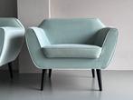Fauteuil Rocco Woood - mint velvet, Ophalen, Zo goed als nieuw, 75 tot 100 cm, 50 tot 75 cm