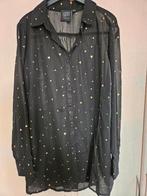 mooie zwarte blouse met gouden driehoekjes, Ophalen of Verzenden, Nieuw