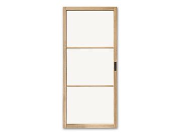 Eiken deur met glas | Binnendeur | Industriële deur beschikbaar voor biedingen