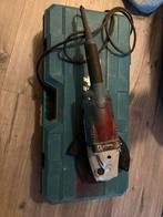Makita Slijptol Groot met Steenschijf en Koffer, Ophalen of Verzenden, Gebruikt, 1000 watt of meer, Haakse handslijpmachine