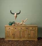 *ACTIE* Woonprogramma Bologna Teak Hout Gratis Bezorging (1), Huis en Inrichting, Kasten | Buffetkasten, Ophalen of Verzenden