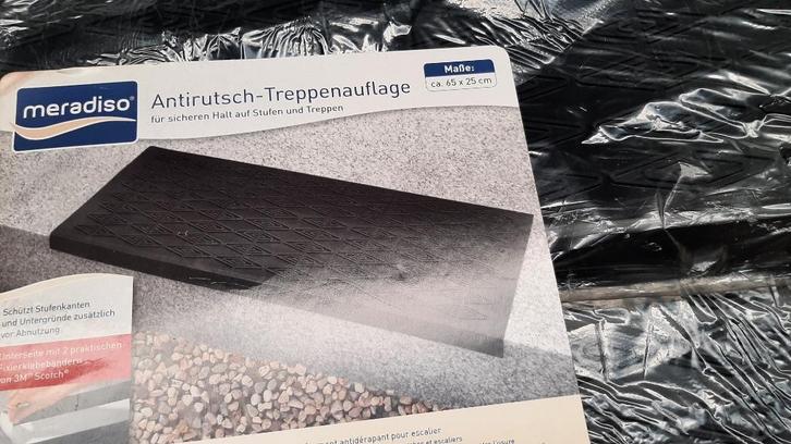 Anti-slip traptreden 3 stuks dik rubber, Huis en Inrichting, Stoffering | Tapijten en Kleden, Nieuw, 50 tot 100 cm, Minder dan 50 cm