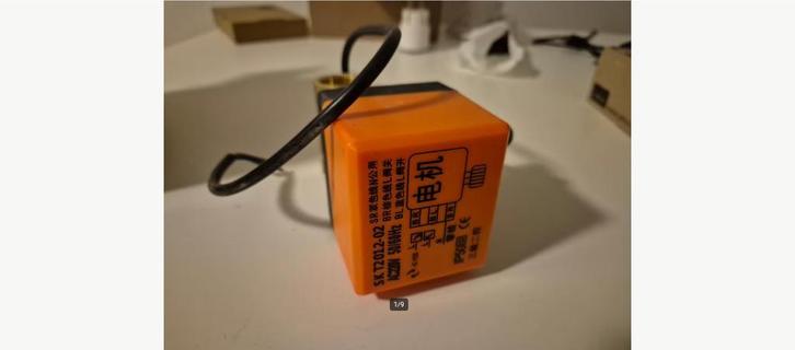 Zoneklep 220 volt, 3/4 (DN20), 3 draads, Doe-het-zelf en Verbouw, Verwarming en Radiatoren, Zo goed als nieuw, Thermostaat, Ophalen of Verzenden