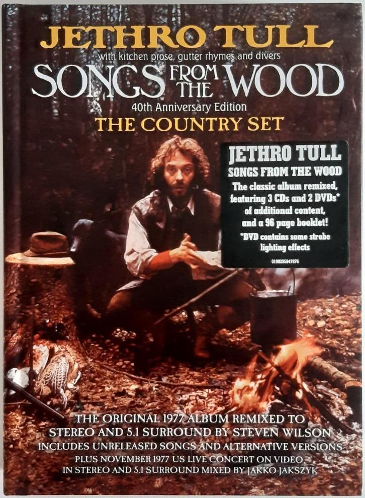 Jethro Tull - Songs from the Wood: 40th Anniversary Edition, Cd's en Dvd's, Cd's | Rock, Zo goed als nieuw, Progressive, Ophalen of Verzenden