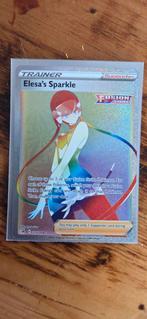 Elessa's Sparkle Full Art - Pokémonkaart Fusion Strike, Ophalen, Zo goed als nieuw, Losse kaart, Foil