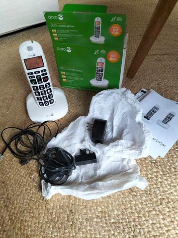 Doro PhoneEasy 100W - Single DECT telefoon - Wit beschikbaar voor biedingen