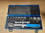 GEDORE dopsleutelset 1/2" zeskant 10-24mm 13-delig(19 KMU-20, Ophalen, Zo goed als nieuw