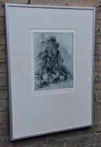 Henk Arnoldussen(1944), La malema.Ets.'80. 2/20. Sign, Ophalen