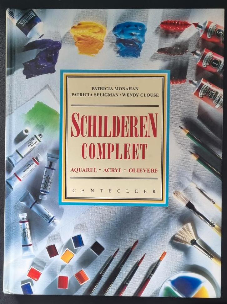 Schilderen compleet, Hobby en Vrije tijd, Schilderen, Zo goed als nieuw, Verzenden