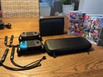 Nintendo Switch + 4 controllers + 2 spellen, Met games, Met 2 controllers, Ophalen of Verzenden, Zo goed als nieuw