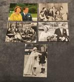 5 x ansichtkaart koninklijke familie nederland, 1940 tot 1960, Gelopen, Politiek en Historie, Ophalen of Verzenden