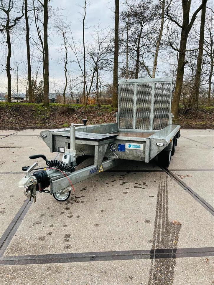 Hapert indigo LF2 machine Transporter, Auto diversen, Aanhangers en Bagagewagens, Zo goed als nieuw, Ophalen