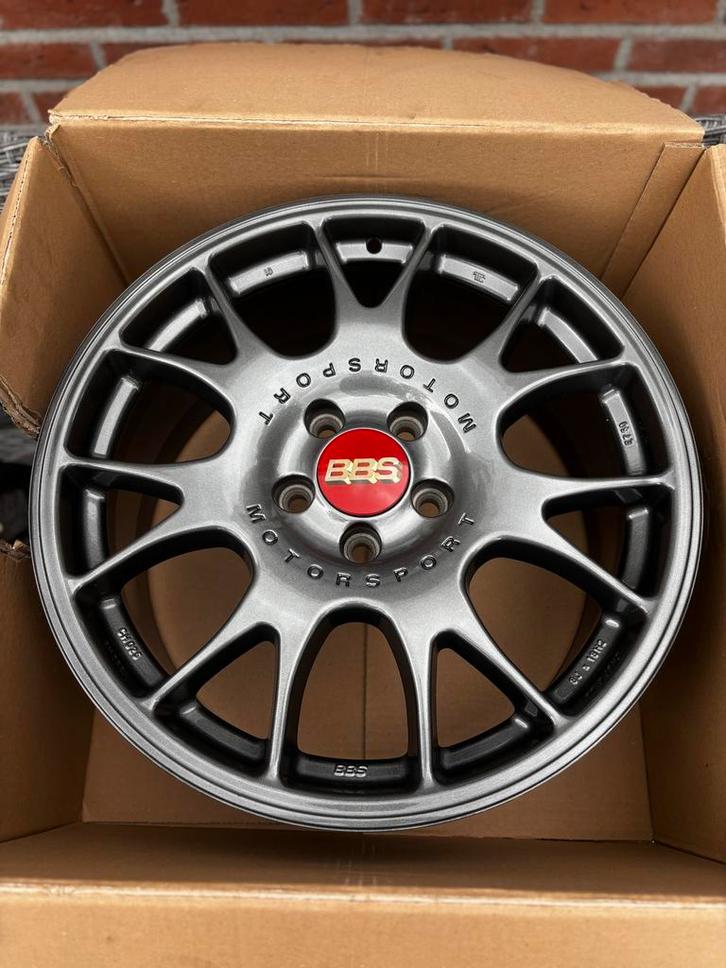 BBS MOTORSPORT VELGEN 18inch GLOEDNIEUW! 5x112, Auto-onderdelen, Banden en Velgen, Velg(en), Zomerbanden, 18 inch, 225 mm, Personenwagen