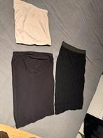 2 Zwarte Rokken + Roze Buikband Maat M, Ophalen of Verzenden, Zo goed als nieuw, Maat 38/40 (M)