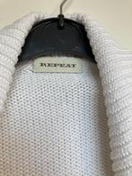 Repeat wit grofgebreid vest met ceintuur maat M 40, Kleding | Dames, Truien en Vesten, Wit, Lodenfrey Park – Haus X Osterwaldstrasse 10 80805 München DE