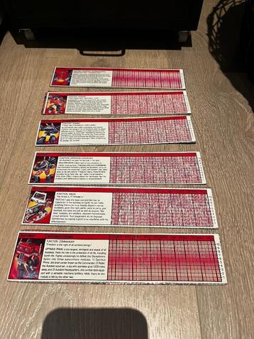 Transformers G1; Tech Specs 1984 Autobots 2,50 stuk beschikbaar voor biedingen