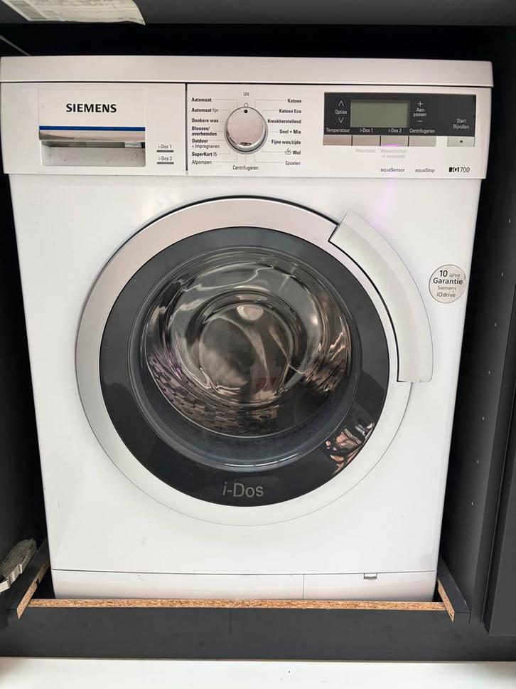 Siemens iQ700 Wasmachine - Topmodel, Witgoed en Apparatuur, Wasmachines, Zo goed als nieuw, Voorlader, 6 tot 8 kg, 85 tot 90 cm