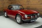 Triumph TR6 Cabriolet | 1974, Auto's, Achterwielaandrijving, Zwart, Overige carrosserieën, Triumph