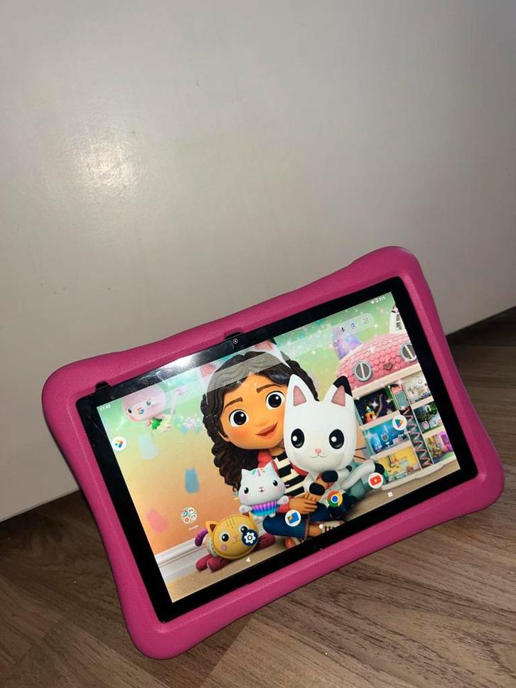 Kinder Tablet - Leerzaam en Leuk!, Computers en Software, Android Tablets, Gebruikt, Wi-Fi, 8 inch, 32 GB, Uitbreidbaar geheugen