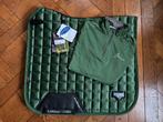 Nieuw setje Lemieux Loire Hunter Green Full dressuur, Dieren en Toebehoren, Paarden en Pony's | Dekens en Dekjes, Ophalen of Verzenden