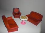 vintage barbie meubels met acc zie omschrijving, Verzamelen, Ophalen of Verzenden, Gebruikt