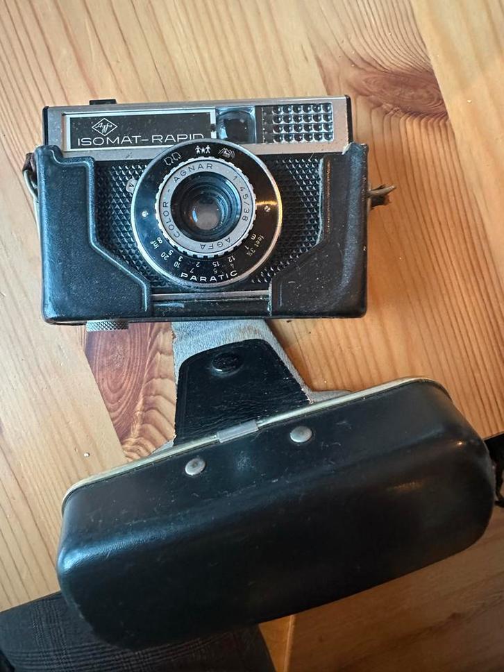 Agfa Isomat Rapid Camera - Vintage, Audio, Tv en Foto, Fotocamera's Analoog, Gebruikt, Compact, Overige Merken, Ophalen of Verzenden