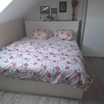Bed, Ophalen, Gebruikt, Wit, Tweepersoons