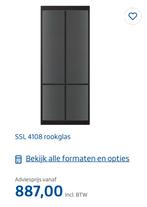 Skantrae Schuifdeur Rookglas 100x240 Nieuw, Doe-het-zelf en Verbouw, Deuren en Horren, Ophalen, 80 tot 100 cm, 215 cm of meer