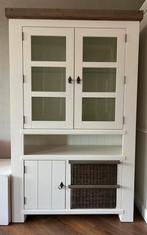 Buffetkast landelijk 45x119x200, Ophalen, 200 cm of meer, 25 tot 50 cm, Glas