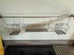 IKEA ophangrail met 3 mandjes, Huis en Inrichting, Keuken | Keukenelementen, Ophalen, Gebruikt, 50 tot 100 cm, Minder dan 100 cm