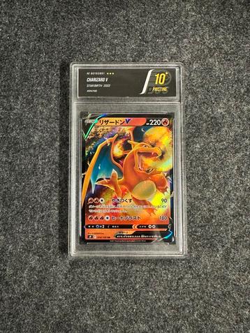 Charizard V 014/100 Pristine 10 Pokestock PGS  beschikbaar voor biedingen