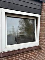 Kunststof Draaikiep kozijn wit glad, Doe-het-zelf en Verbouw, Kozijnen en Schuifpuien, Kunststof, Gebruikt, Raamkozijn, Inclusief glas