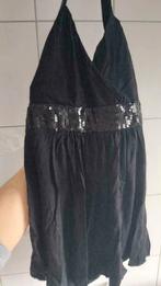 Haltertop, Kleding | Dames, Zwart, Ophalen of Verzenden, Zonder mouw, Maat 34 (XS) of kleiner