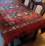 Perzisch tafelkleed wol, rood klassiek antiek loper kleed