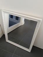 Vintage spiegel wit 50 cm  x 60 cm, Ophalen, Gebruikt, Minder dan 100 cm, Rechthoekig