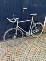 Single speed Raleigh fiets met retro onderdelen, Fietsen en Brommers, Fietsen | Racefietsen, Overige merken, Gebruikt, Staal, Heren