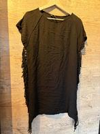 MANGO CASUAL ZWART TOP, MAAT; L, Kleding | Dames, Tops, Mango, Zwart, Maat 42/44 (L), Ophalen of Verzenden