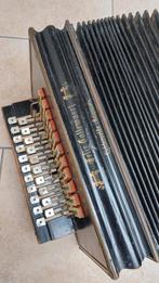 Tweerijer Trekharmonica Felix Gallewaert met 10 lepelbassen, Ophalen of Verzenden, Gebruikt, Overige merken